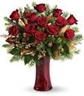 A Christmas Dozen Cottage Florist Lakeland Fl 33813 Premium Flowers lakeland